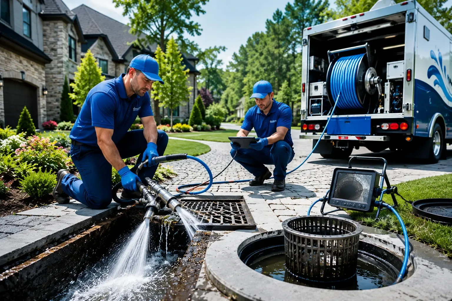 Local outdoor drain cleaning professionals in Brownsburg, VA